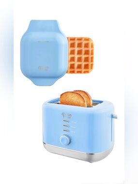 2NWT! Rise and Dash Waffle Maker & Rise and Dash Toaster!! Still in original box